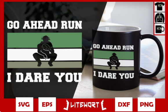 Baseball Catcher Go Ahead Run I Dare You: Graphics and Crafts