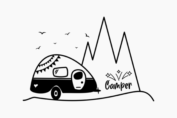 Camper Happy: Graphics for Crafts