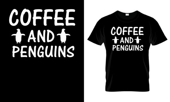 Coffee and Penguins T-Shirt