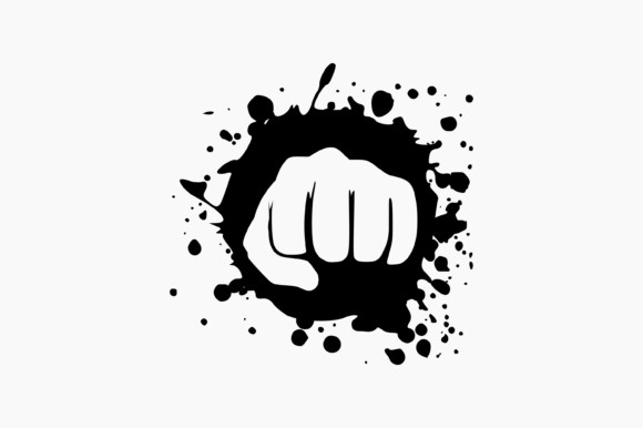 Fist Splat Ink: Graphics for Crafts
