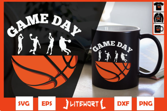 Graphics & Crafts: Basketball Game Day Vibes Player