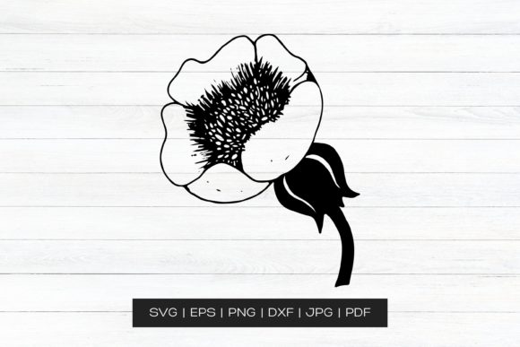 Hand Drawn Flower Art: Graphics for Crafts and Content
