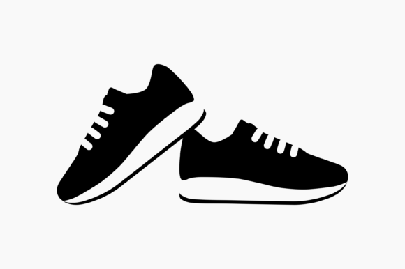 Sneakers Embroidery Design